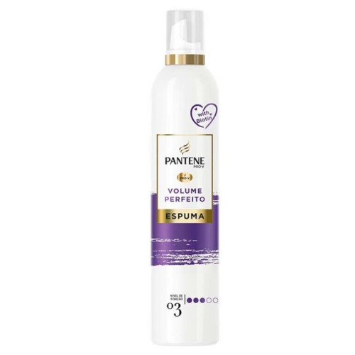 PANTENE ESPUMA VOLUMEN PERFECTO 200 ML C/6 LACAS Y ESPUMAS PELO