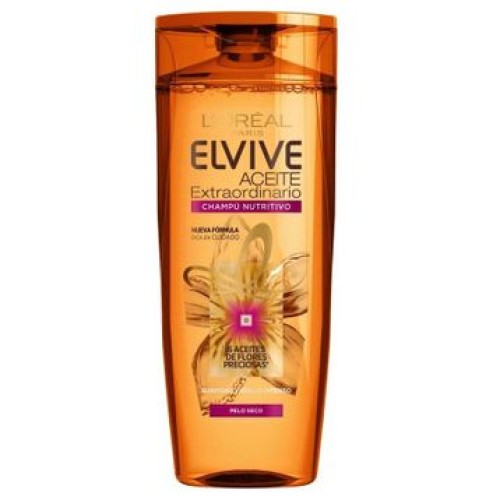 ELVIVE CHAMPU 400 ML ACEITE EXTRAORDINARIO C/6 CHAMPUS
