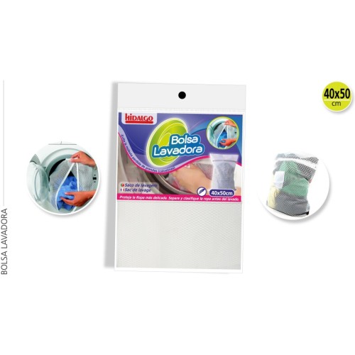 HIDALGO BOLSA LAVADORA MALLA 40X50 PLASTICOS