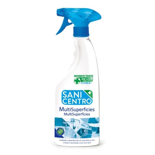 SANICENTRO LIMP. MULTISUPERFICIES SIN LEJIA PISTOLA 750 ML C/12 LIMPIA MULTIUSOS