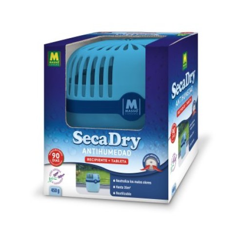 MASSO SECADRY RECIPIENTE MASSO + TABLETA C/6 BOLAS POLILLA Y ANTIHUMEDAD