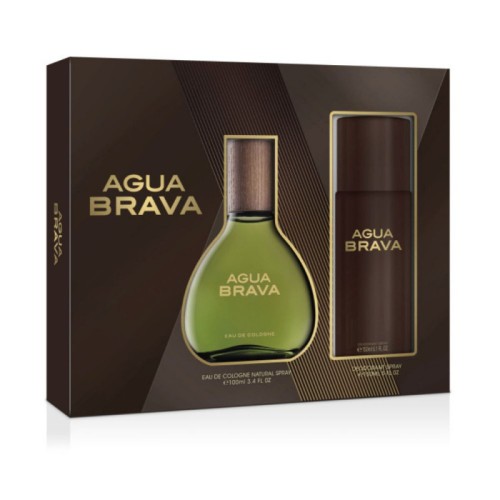 AGUA BRAVA ESTUCHE EDT 100 VAP+DET.SPRAY  ESTUCHES CABALLERO