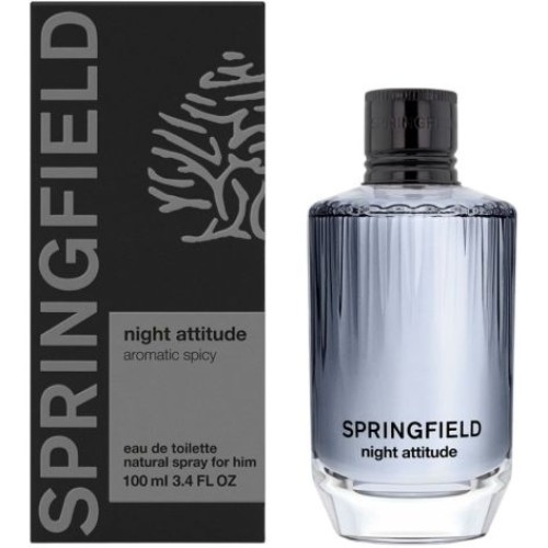 SPRINGFIELD NIGHT ATTITUDE COLONIA 100ML 
 COLONIAS MASCULINAS