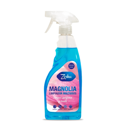 ZORKA MULTIUSOS PISTOLA MAGNOLIA 750 ML c/12 LIMPIA MULTIUSOS