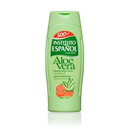 INST.ESPAÑOL ALOE BODY-MILK  500ml C/6 BODY MILK
