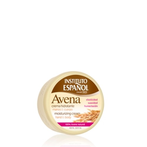 INST.ESPAÑOL AVENA CREMA TARRO 400 ML C/6 BODY MILK