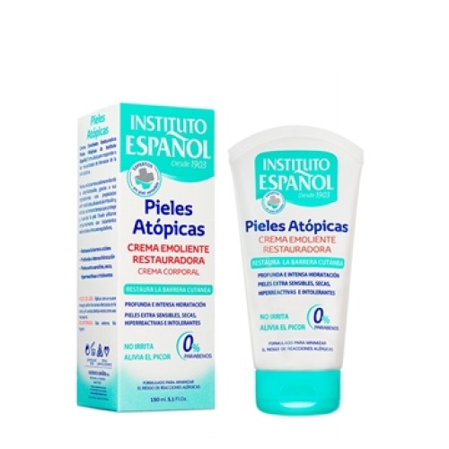 INST.ESPAÑOL ATOPICAS CREMA EMOLIENTE TUBO 150 ML C/6 CREMAS DE MANOS