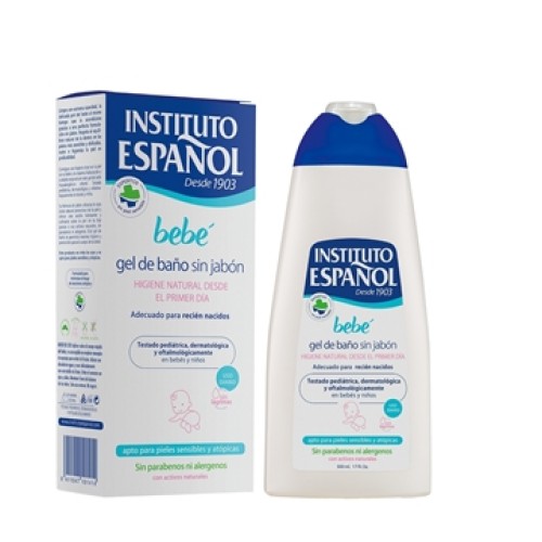 INST.ESPAÑOL BEBE GEL DE BAÑO 500 ML GEL DE BAÑO