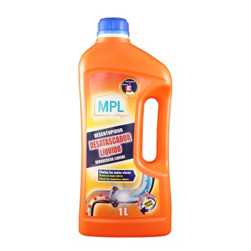 MPL DESATASCADOR 1 LITRO LIQUIDO c/12 DESATASCADORES Y LIM.BAÑO