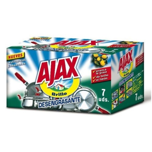AJAX ESTROPAJO JABONOSO 7U. R/20 ESTROPAJOS