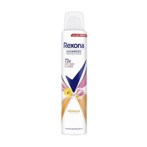 REXONA DTE. SP TROPICAL AVANCED 200 ML C/6 DESODORANTES CORPOR.