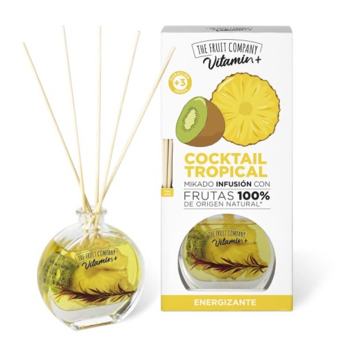 FRUIT COMPANY AMB.MIKADO INFUSION COKTAIL TROPICAL 75 ML C/10 DESODORANTES AMBIENTE