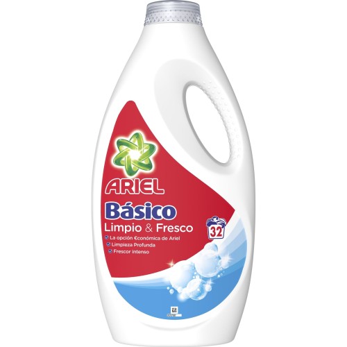ARIEL DETERGENTE  BASICO  LIQ 30D 1.35L   C/4  
 DETERGENTES LIQUIDOS