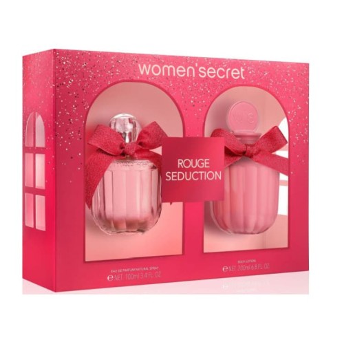 WOMEN SECRET ROUGE SEDUCTION EDP.VAPO.100+ BODY.200
 ESTUCHES SEÑORA