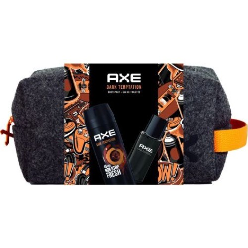 AXE NECESER DARK TEMPTATION (COLONIA 100VP + DEO 150ML. ESTUCHES CABALLERO