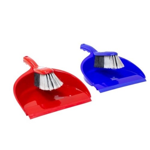 PICO-TEX CONJUNTO PALA MANO C/GOMA + CEPILLO MANO MENAJE PLASTICO