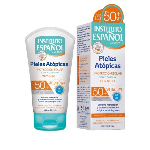 INST.ESPAÑOL ATOPICAS PROTECCION F-50 FAC/ CORP. 150 ML  C/6 BRONCEADORES