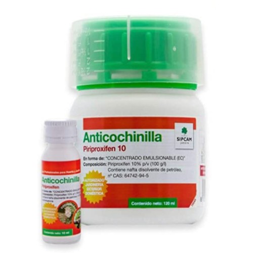 SIPCAM MULLIGAN ANTICOCHINILLAS PIRIPROXIFEN 10% 120 ML JARDINERIA