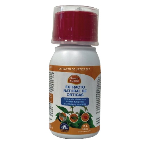 FLOWER EXTRACTO NATURAL ORTIGAS 50 CC C/18 JARDINERIA