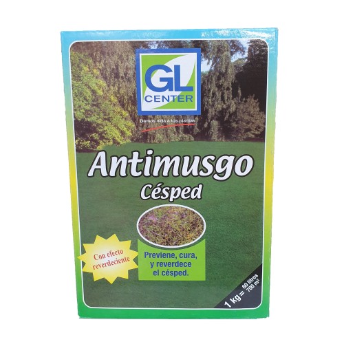 GL ANTIMUSGO CESPED 1 KG C/12 JARDINERIA