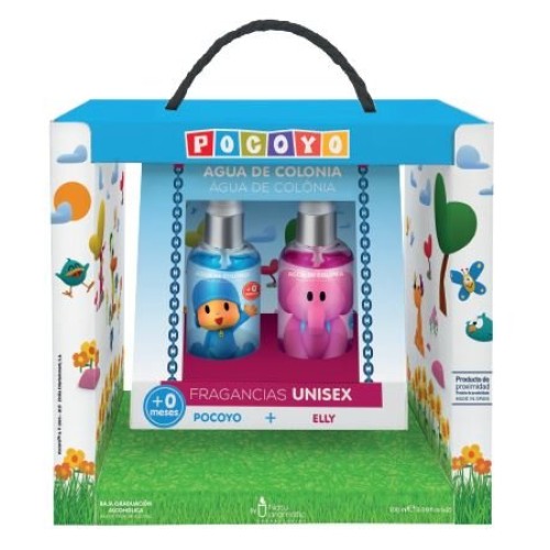 POCOYO COLONIA 100MLVAPO+ COLONIA ELLY 100MLVAPO COLUMPIO
 ESTUCHES INFANTILES