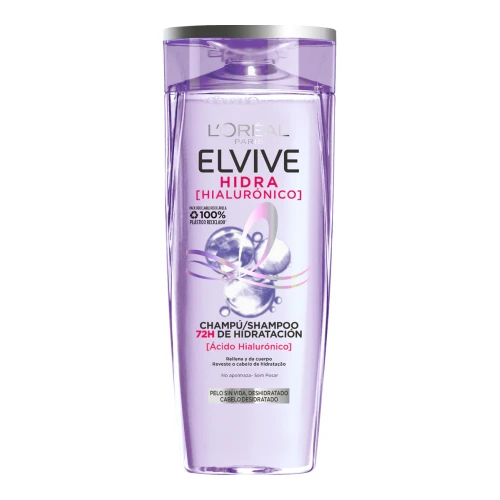 ELVIVE CHAMPU HIDRA HIALURONICO 400ML CHAMPUS
