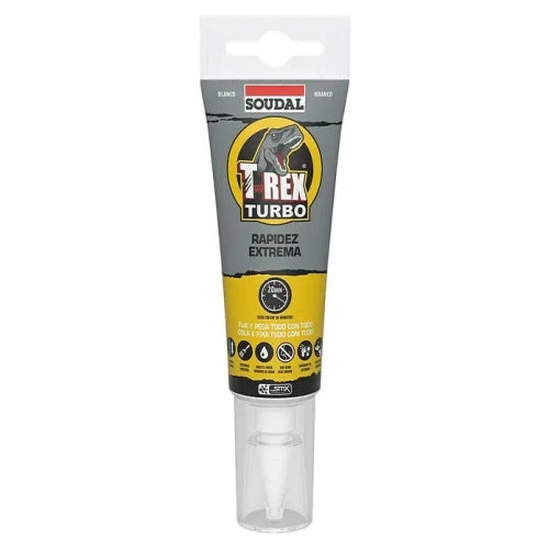 SOUDAL PEGAMENTO T REX TURBO BLANCO 195 GR PEGAMENTOS