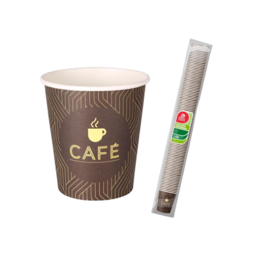BEST VASO CARTON CAFE 120 CC B/100 CONSUMIBLES DESECHABLES