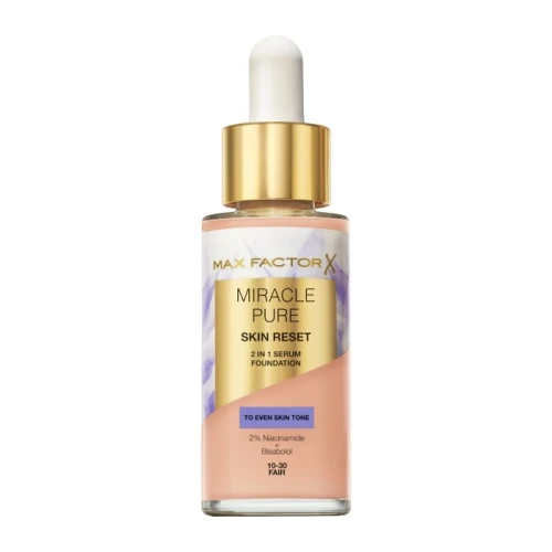 MIRACLE PURE SKIN RESET 2 EN 1 SERUM FOUNDAT SURTIDOS OLAY MAX FACTOR