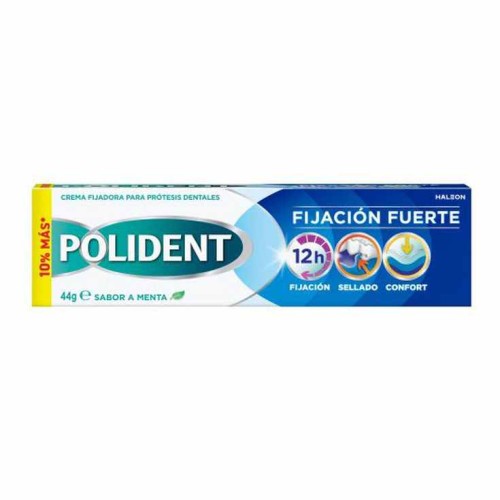 POLIDENT CREMA FIJADORA 44 GR.FIJACION FUERTE ORIGINAL  
 PASTAS DENTALES Y ENJUAGUES