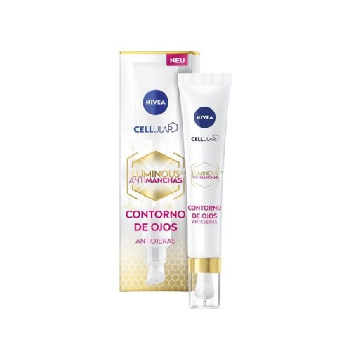 NIVEA VISAGE CELULAR LUMINOUS ANTIMANCHAS 15ML.CONTOR.OJOS
 CREMAS FACIALES