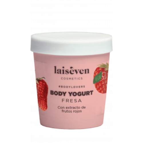 LAISEVEN BODY YOGURT FRESA 300 ML C/6 BODY MILK