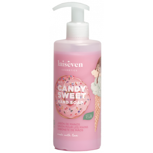LAISEVEN JABON LIQUIDO MANOS CANDY 400 ML C/6 JABONES LIQUIDOS