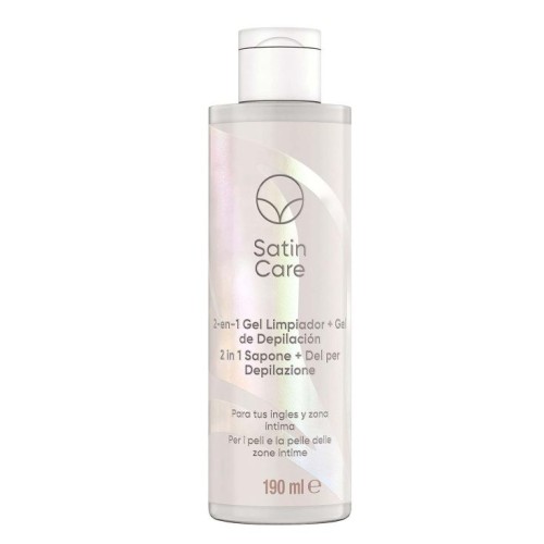 GILLETTE WOMEN SATIN CARE GEL 190ML DEPILACION ZONA INTI.  DEPILATORIOS