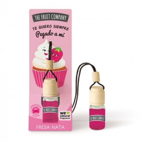 FRUIT COMPANY AMB.COCHE COLG. 6,5 ML FRESA NATA C/14 DESODORANTES AMBIENTE