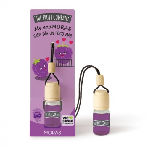 FRUIT COMPANY AMB.COCHE COLG. 6,5 ML MORAS C/14 DESODORANTES AMBIENTE