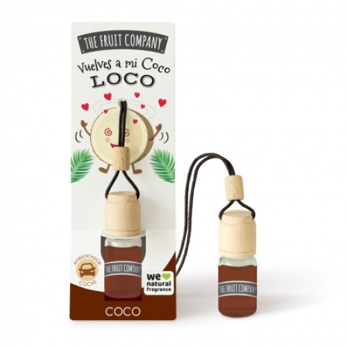 FRUIT COMPANY AMB.COCHE COLG.6,5 ML COCO C/14 DESODORANTES AMBIENTE