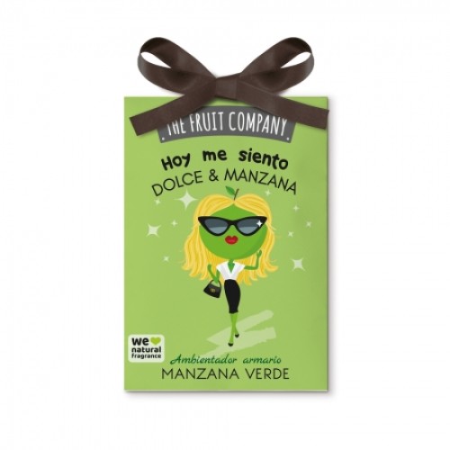 FRUIT COMPANY AMB.SOBRE ARMARIO MANZANA C/12 DESODORANTES AMBIENTE