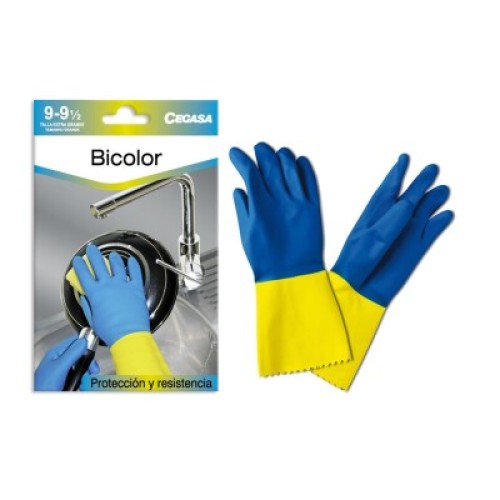 CEGASA GUANTE BICOLOR T.9 EXTRA GRANDE  GUANTES