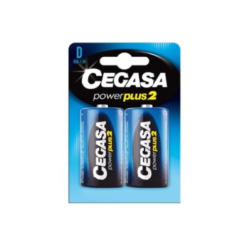 CEGASA PILAS R20 AZULES BLISTER  2 UNDS. C/12 PILAS