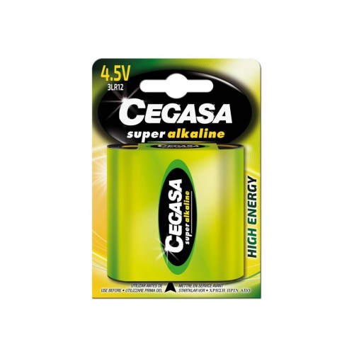 CEGASA PILA ALCALINA 3LR12 BLISTER 1 C/12 PILAS
