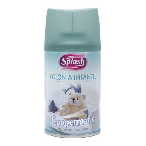 COOPERMATIC SPLASH REC COLONIA INFANTIL 250 ML C/6 DESODORANTES AMBIENTE