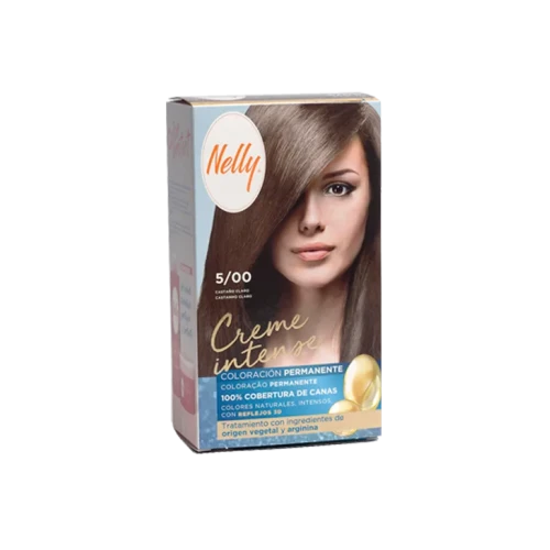 NELLY N.5 TINTE CABELLO CASTAÑO CLARO TINTES DEL CABELLO