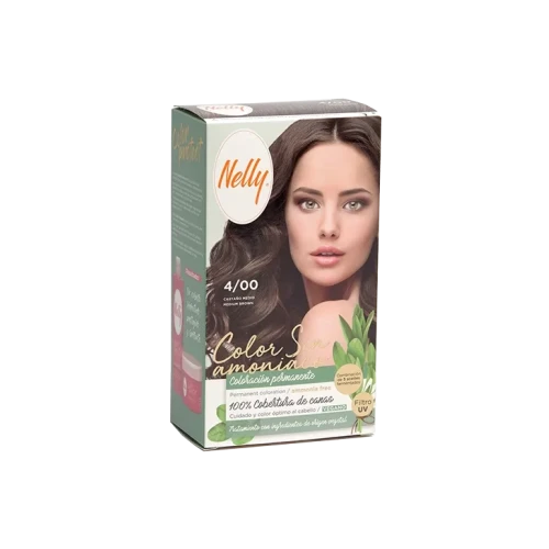 NELLY TINTE SIN AMONIACO N.4 CS. MEDIO TINTES DEL CABELLO