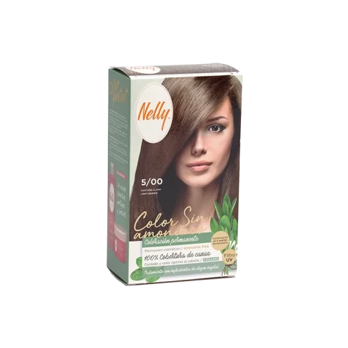 NELLY TINTE SIN AMONIACO N.5 CS.CLARO TINTES DEL CABELLO