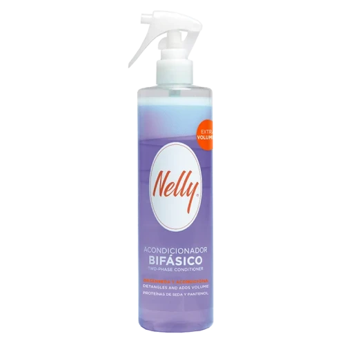 NELLY ACONDICIONADOR BIFASICO VOLUMEN 400 ML LACAS Y ESPUMAS PELO