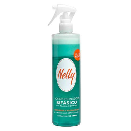 NELLY ACONDICIONADOR BIFASICO 400 ML RIZOS LACAS Y ESPUMAS PELO