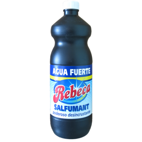 REBECA AGUA FUERTE 1L C/15 AMONIACOS Y AGUA FUERTE