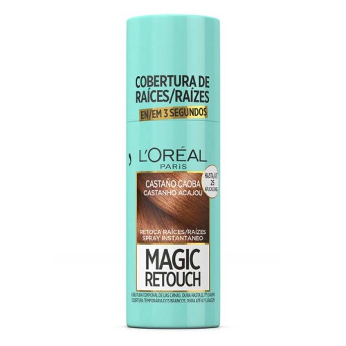 LOREAL MAGIC RETOUCH 6 CASTAÑO CAOBA RETOCA RAICES 75 ML LACAS Y ESPUMAS PELO