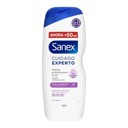 SANEX GEL DERMO BIOME PROHY 600+100 C/12 GEL DE BAÑO